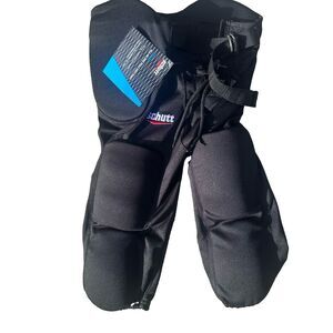 Schutt Youth Medium Black All-in-One Integrated Padded Football Pants NWT